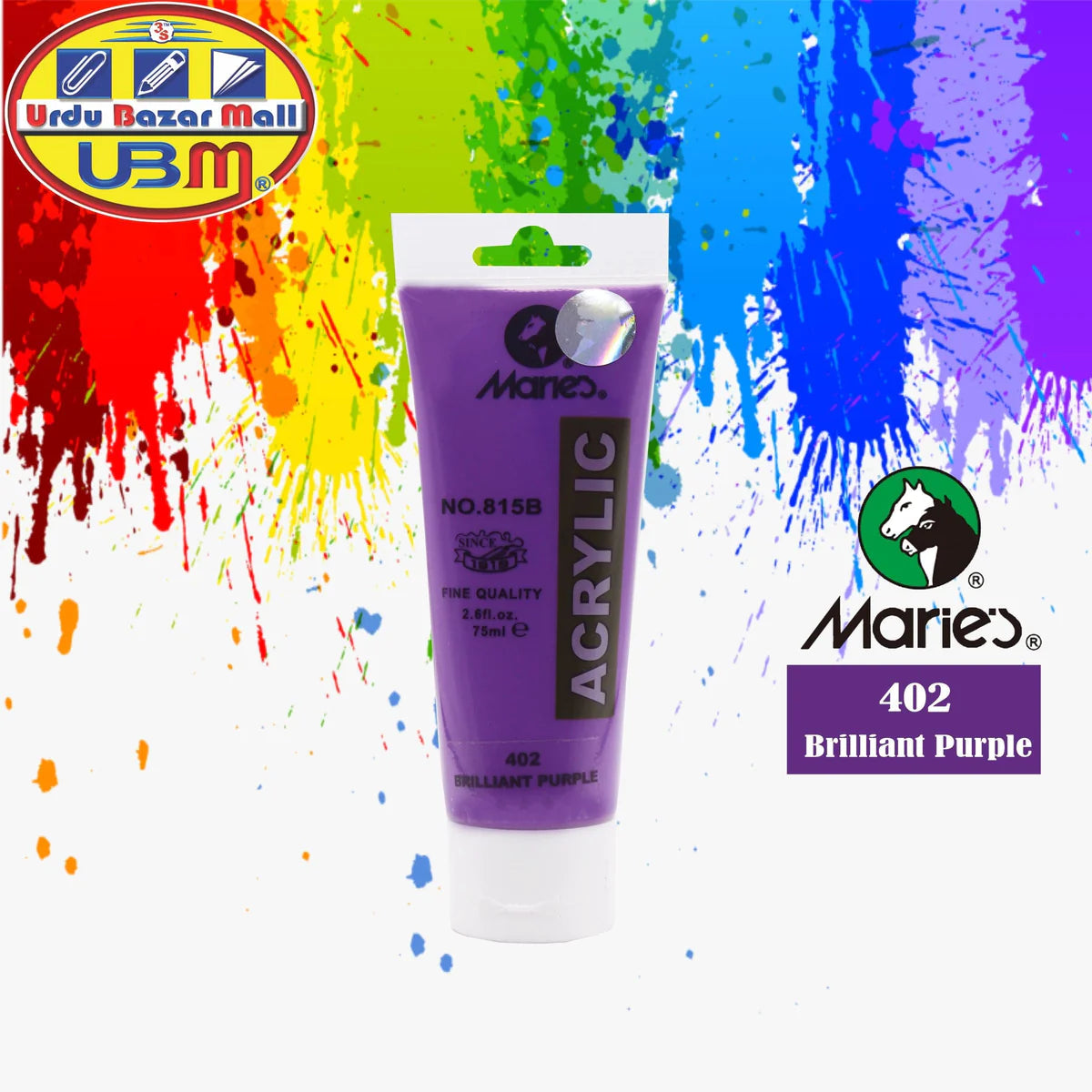 Maries Acrylic Paint Tube 75ml