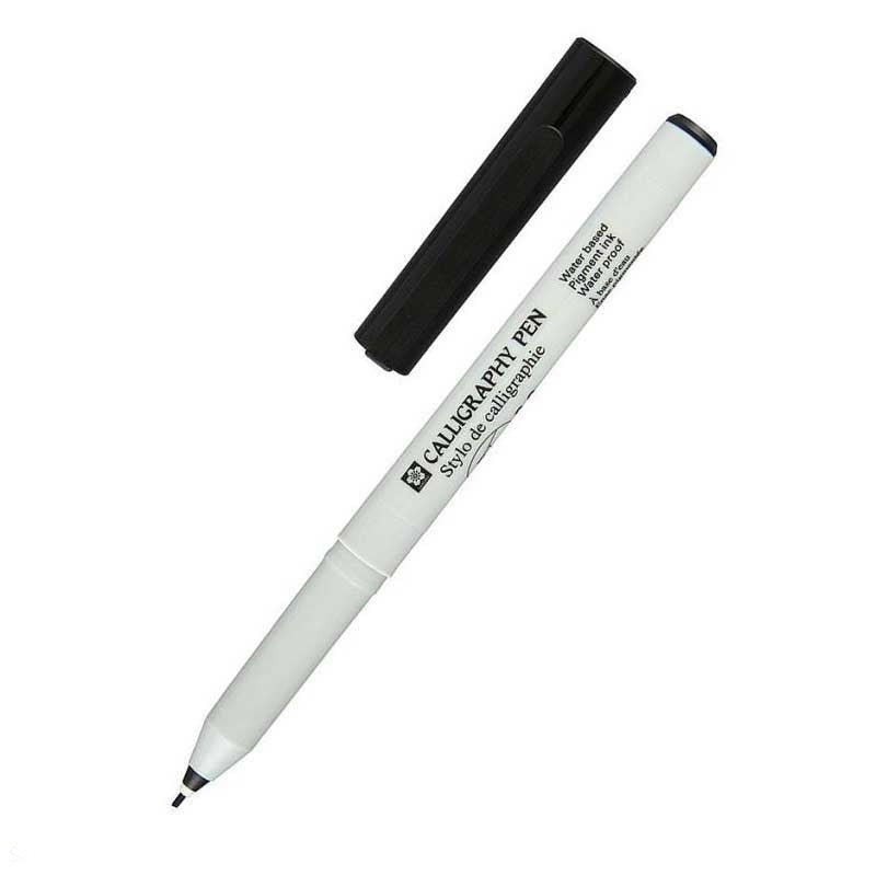 Sakura Calligraphy Pen 1.0 | 2.0 | 3.0mm(Black)