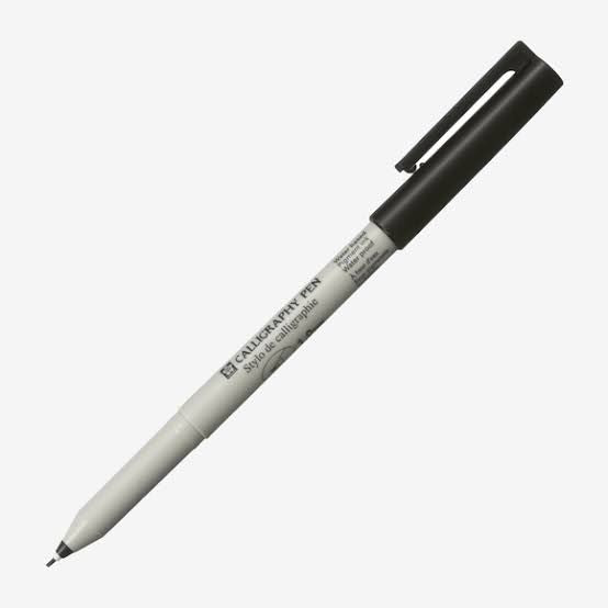 Sakura Calligraphy Pen 1.0 | 2.0 | 3.0mm(Black)