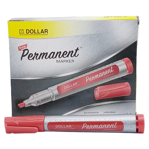Dollar Permanent Marker Chisel Tip 1pc