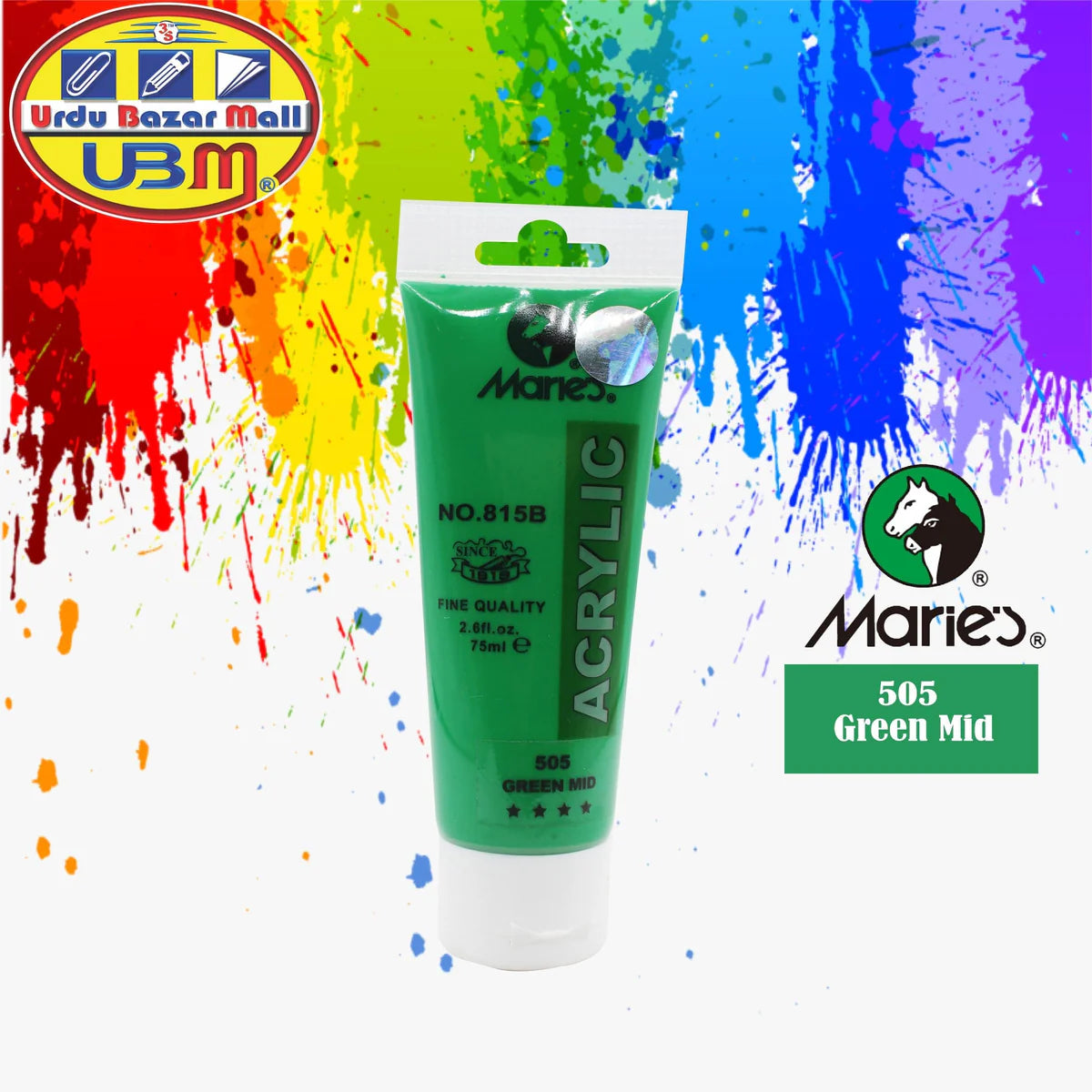 Maries Acrylic Paint Tube 75ml