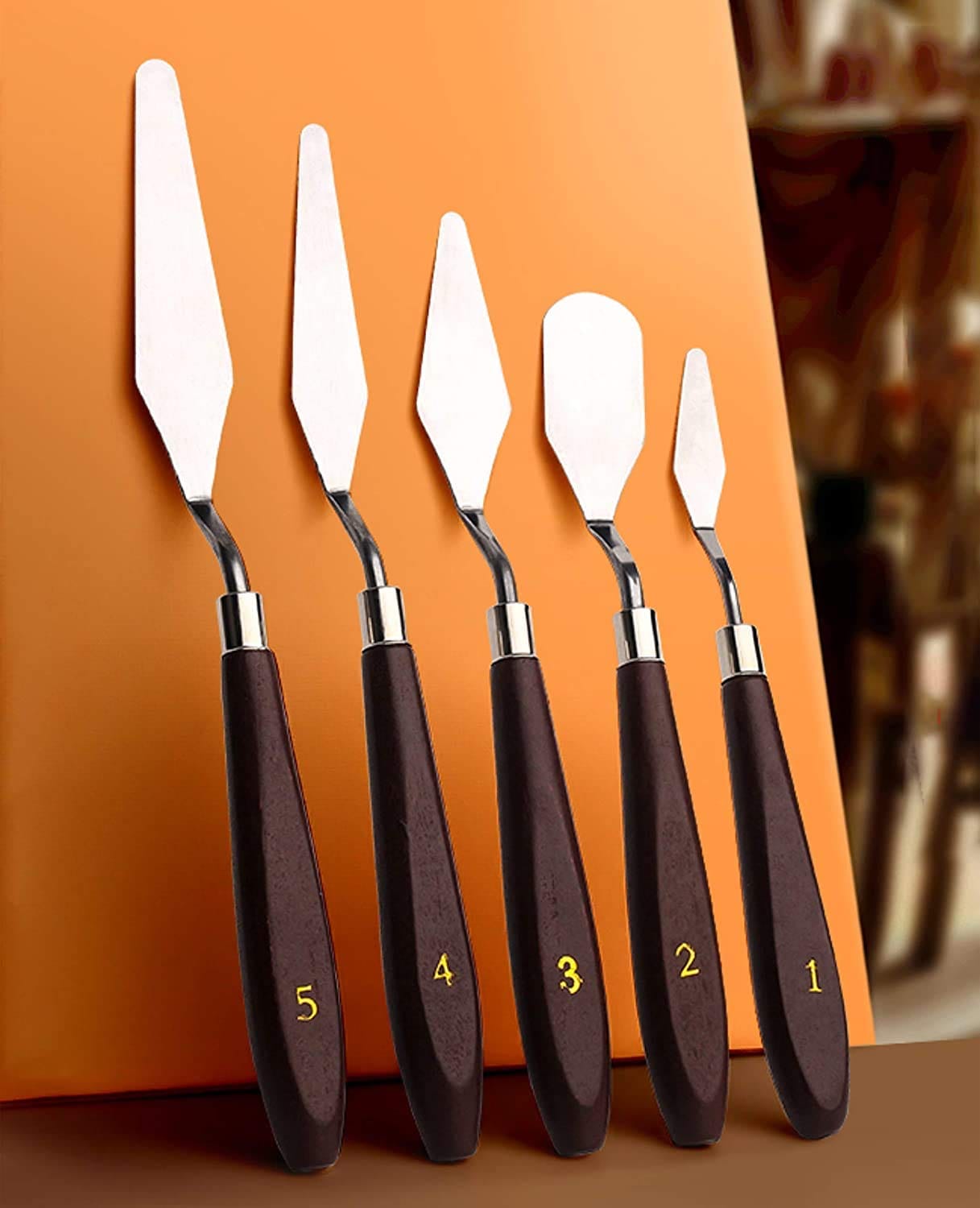 Stainless steel Pallete knife set